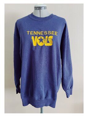 VTG 90s Nutmeg Mills Sz XL Tennessee Vols Sweatshirt